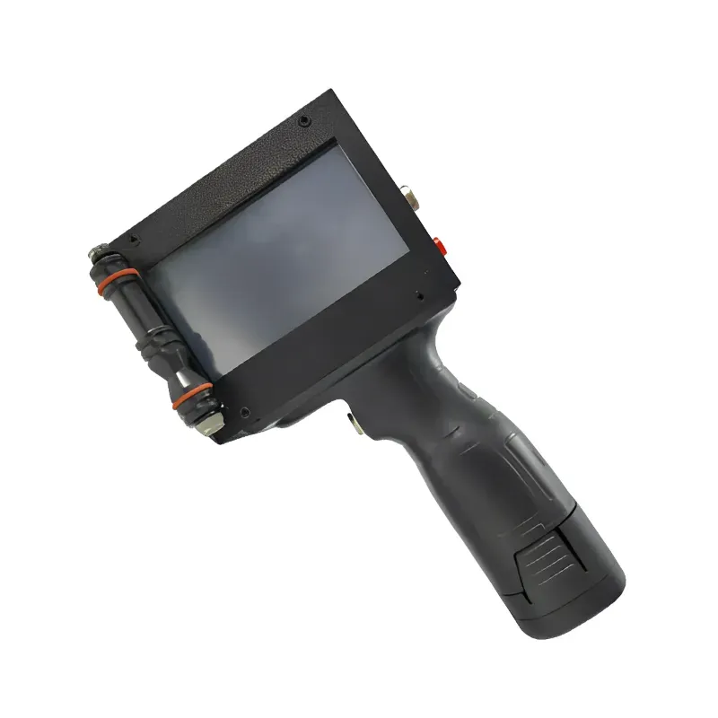 Universal Seal High Efficiency 12.7 mm Plastic Body Without Cartridge Handheld Printer Machine for Printing on Flat Surface.