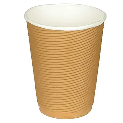 350 ml Premium, Disposable Single Wall (White) Paper Glass, 275 GSM for Picnic, Travel, Food Truck (Pack of 500 PCS)