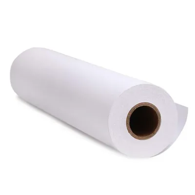 White 24 Inch X 20 m Paper Roll (100 GSM) for Packaging, Wrapping Products