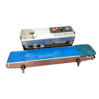 Mahalaxmi Stainless Steel Continuous Horizontal Band Sealer Machine (Economy Model), 600 W, Width 6-12 mm