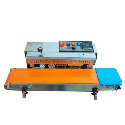 Mahalaxmi Continuous Stainless Steel Horizontal Band Sealer Machine (Regular Model), 750 W, Width 6-12 mm