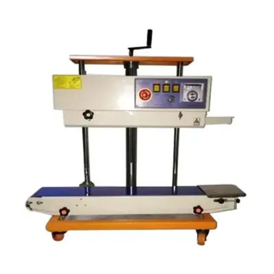 Mahalaxmi Continuous Vertical Band Sealer Machine With Jack Stand (Heavy Duty Model), 220 W, 0-12 m/min