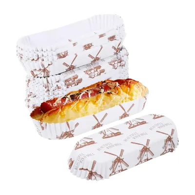 5000 Pcs, 25 x 55 mm Designer Printed Oval Paper Cups for Holiday/Outing/Parties/Events