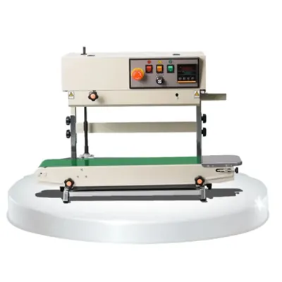 Mahalaxmi Continuous Vertical Band Sealer Machine With Manual Stand (Economy Model), 500 W, Width 6-12 mm