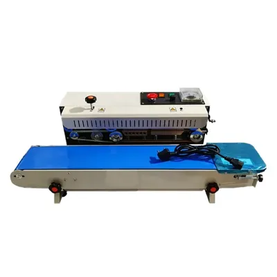 Universal Seal Continuous Band Sealer (MS Body Horizontal) with the Complete Service Kit, 500 W, Width 6-12 mm