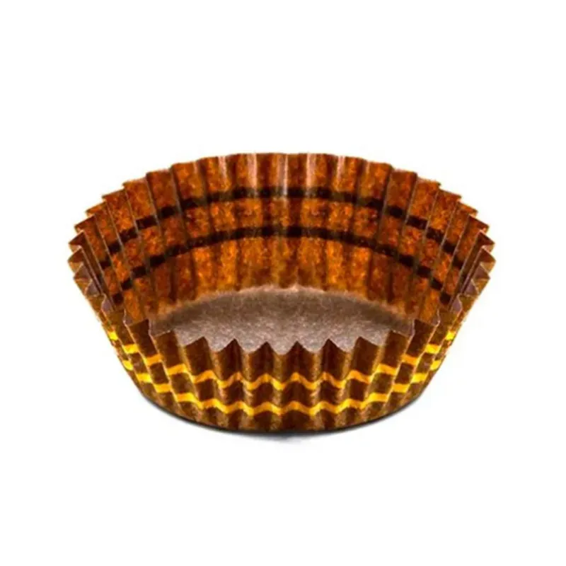 10000 Pcs, 30 x 15 mm Ferrero Rocher Design Disposable Baking Cupcake Liners For Wedding, Birthday, Baby Shower