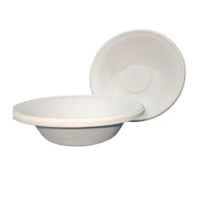 25 Pcs, 24 Oz, 720 ml, Disposable Round Bagasse Bowls for Serving Snacks Desserts Sauces & Party Use