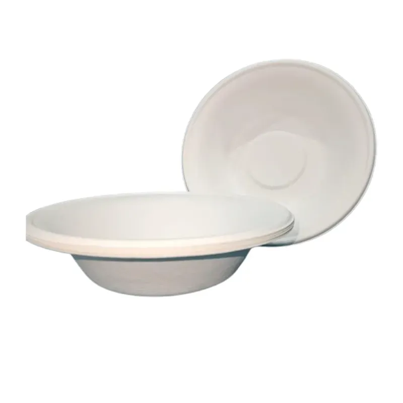 25 Pcs, 24 Oz, 720 ml, Disposable Round Bagasse Bowls for Serving Snacks Desserts Sauces & Party Use