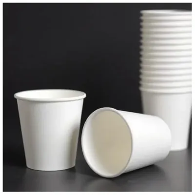 450 ml, 200 GSM White Single Walled Disposable Paper Cups (Pack-50 pcs)