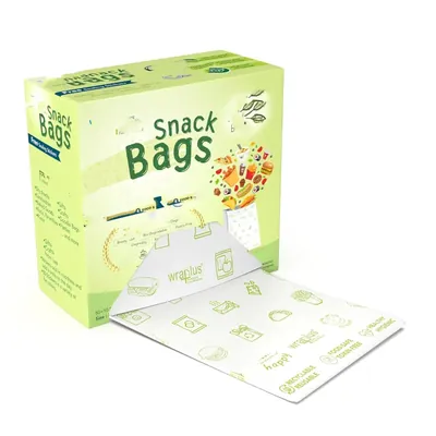 100 Pcs, 1 kg Capacity Snack Paper Envelopes, Grease-Resistant Disposable Paper Bags for Takeaway & Food Packaging