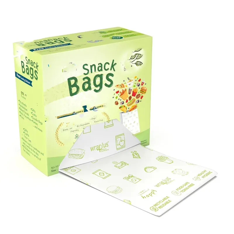 100 Pcs, 2 kg Capacity Snack Paper Envelopes, Grease-Resistant Disposable Paper Bags for Takeaway & Food Packaging