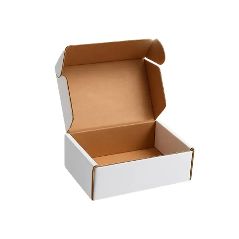3 Ply White Flap Corrugated Packaging Box 4.5 x 3 x 1 Inch, Paper Cardboard (Pack of 50) for Secure Shipping (Pack-50 Pcs)