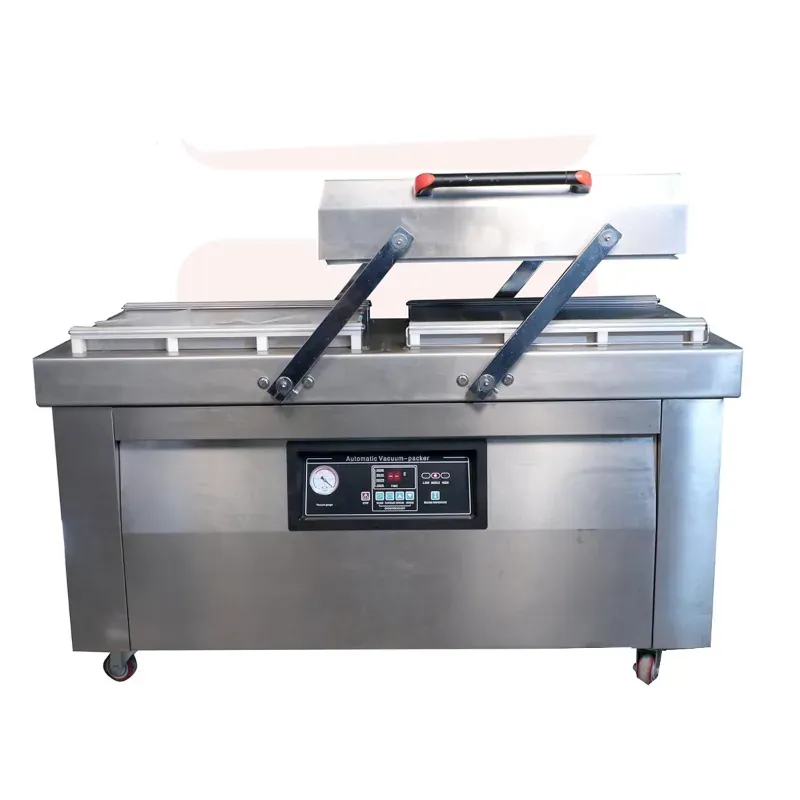 DZ 500 High Efficiency Double Chamber Vacuum Packing Machine, 500 mm Sealing Length, For Commercial Usage