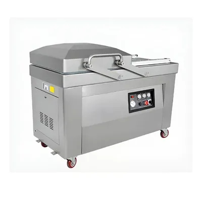 Hualian Double Chamber 500 mm Sealing Length Vacuum Sealing Machine for Commercial and Industrial Usage