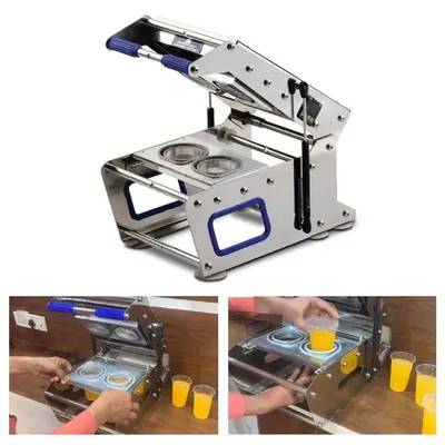 80/95 mm Double Dia Cup & Glass Sealing Machine, 600 W