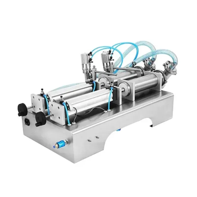 Universal Seal Semi-Automatic 100-1000 ml Double Head Liquid Filling Machine For Filling Pharmaceutical Products