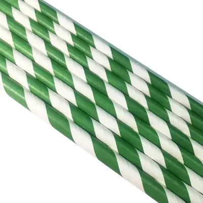 10 mm Disposable Rice Straw for Picnic, Travel, Food Truck (Pack-3000)