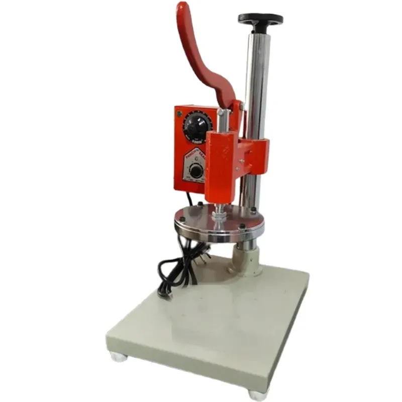 Mahalaxmi 6 Inch Dia MS Manual Foil Sealer Machine with Jack Stand, for 75 mm to 280 mm Jar Height