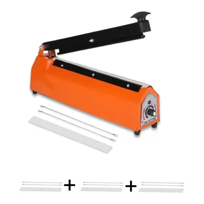 Ziffer 8 Inch Sealing Machine (Iron) with 3 Elements and Cloth for Packaging Use