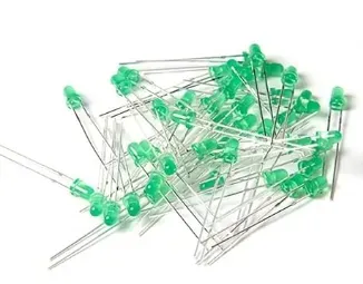 BOSS PACK Led Green led light emitting Diode for Hand Sealer (Pack of 100 pcs)