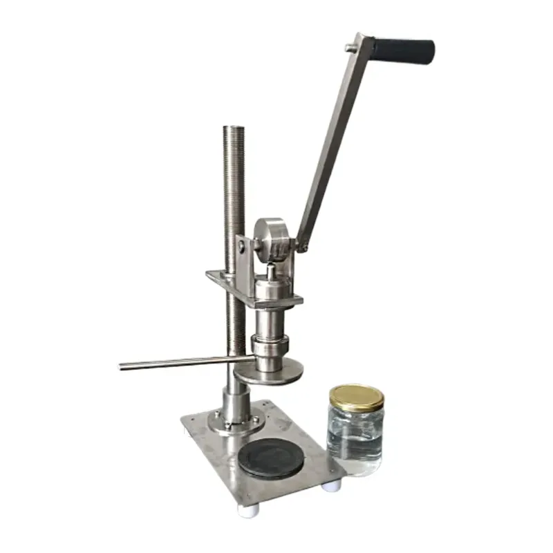 17.5 x 24 x 37 cm Manual Lug Sealer Machine or Twist Off Capping For Glass Jars like Jam, Pickles, Honey, Sauces