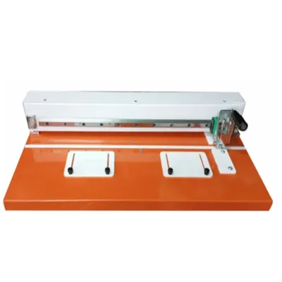 Manual V 15 Inch Grooving Machine for Sample making and Small Run Production