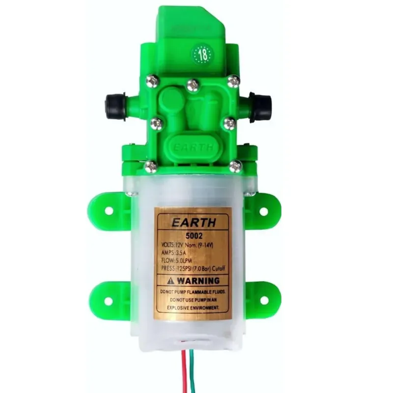 Earth 12 V DC 125 PSI Motor for Liquid Filling Machine