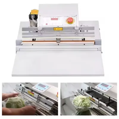 Mahalaxmi MS Vacuum Sealer 600 x 8 mm Sealing Length with External Chamber, for Medium to Large Scale Packaging