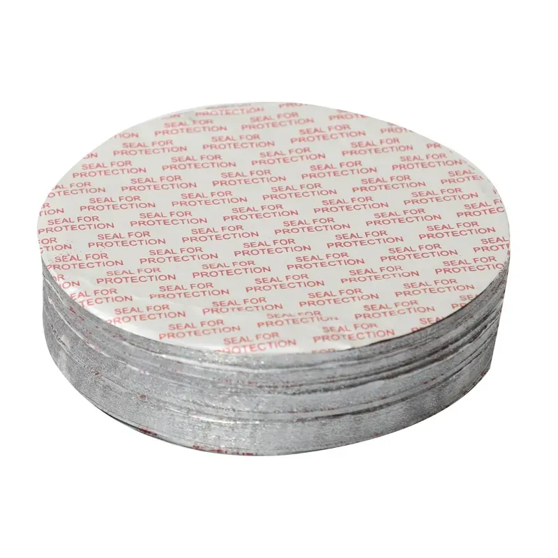 Pack of 1000 Pcs 25 mm Aluminum Foil for Sealing HDPE Plastic Jars & Bottles