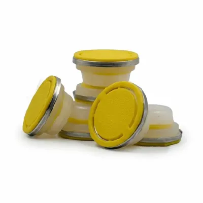GS (Pack of 500) Flexible Plastic Spout Cap for 15 Litre Tin Cans with Leak Proof Pull Up Directional Pouring