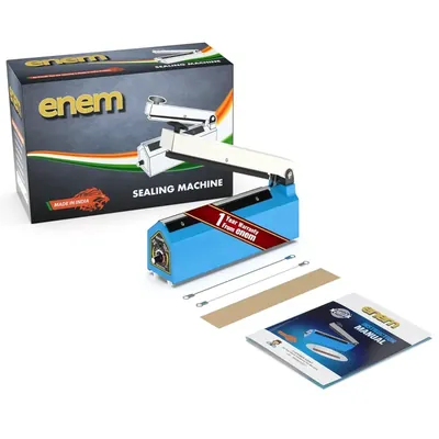 ENEM 8 Inch (200 mm) Sealing Machine for Pepsi/ Plastic Pouch Sealing