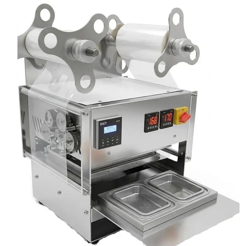 Semi-Automatic Tray Sealer with 12-20 BPM
