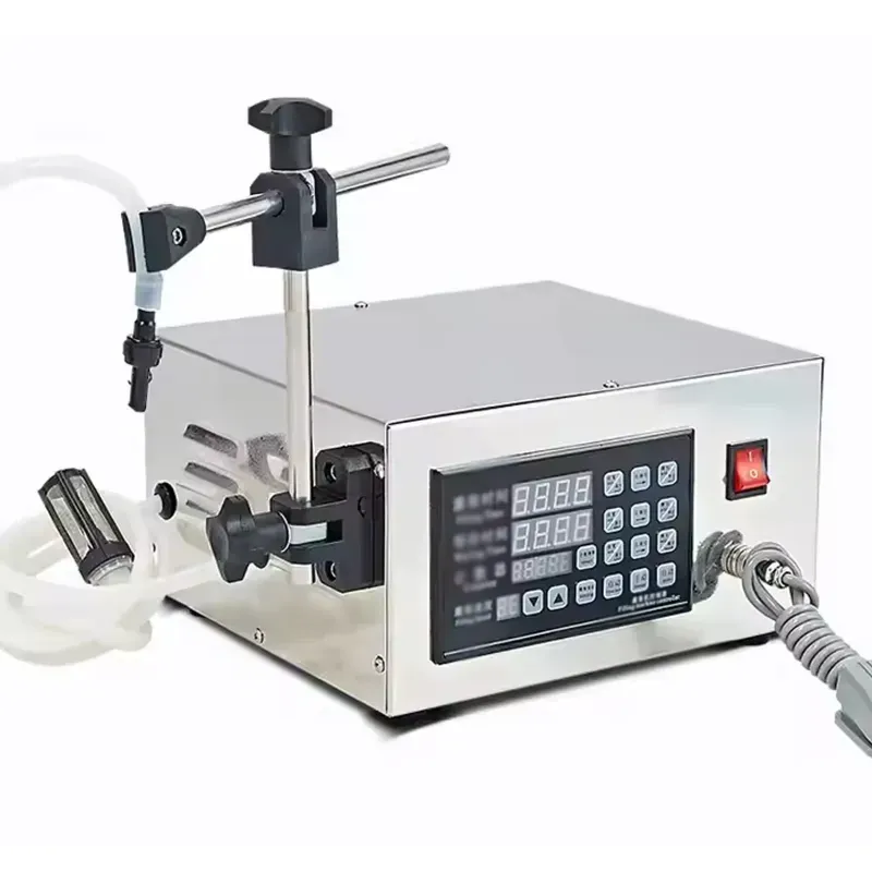 WORSHIP PACKAGING WP 5 ml to 2000 ml Single Head Digital Liquid Filler for Juice, Cocktails, Milk, Tea, Water