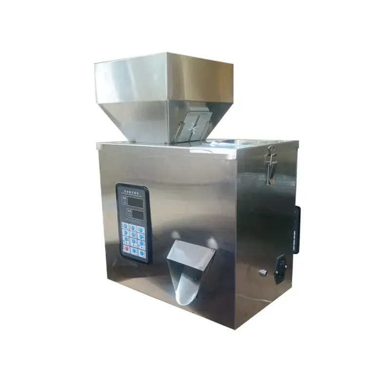WORSHIP PACKAGING WP Tabletop 100 g to 500 g Granule Filling Machine, Stainless Steel Body