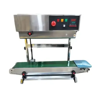 Mahalaxmi Stainless Steel Continuous Vertical Band Sealer Machine With Manual Stand (Regular Model), 750 W