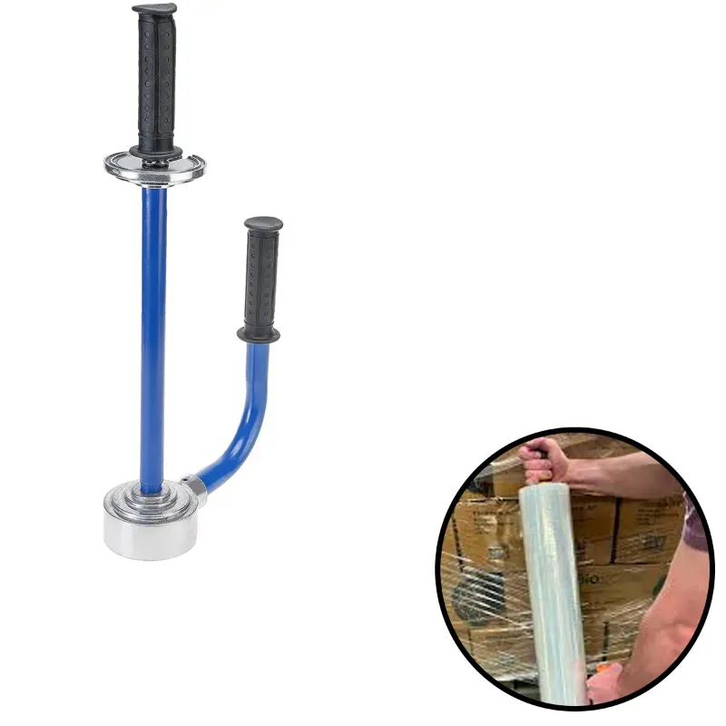 YBICO W110 Manual Stretch Film Dispenser with Foam Handle for 300 mm to 500 mm Film Width