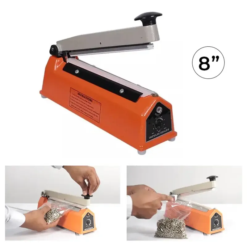 8 Inch Impulse Poly Sealer Machine