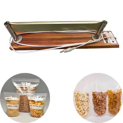 12 Inch Table Top Hand Sealer for Packaging Food, Snacks, Chips