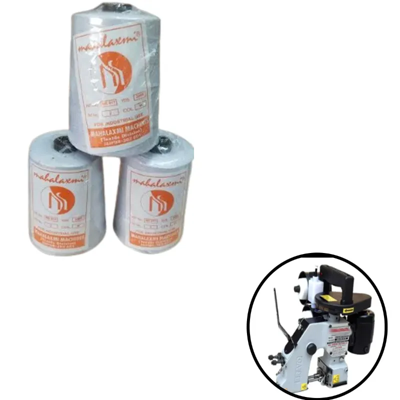 Mahalaxmi 2000 Yards Length Polyester Yarns for Bag Closing Machine (Pack of 6)