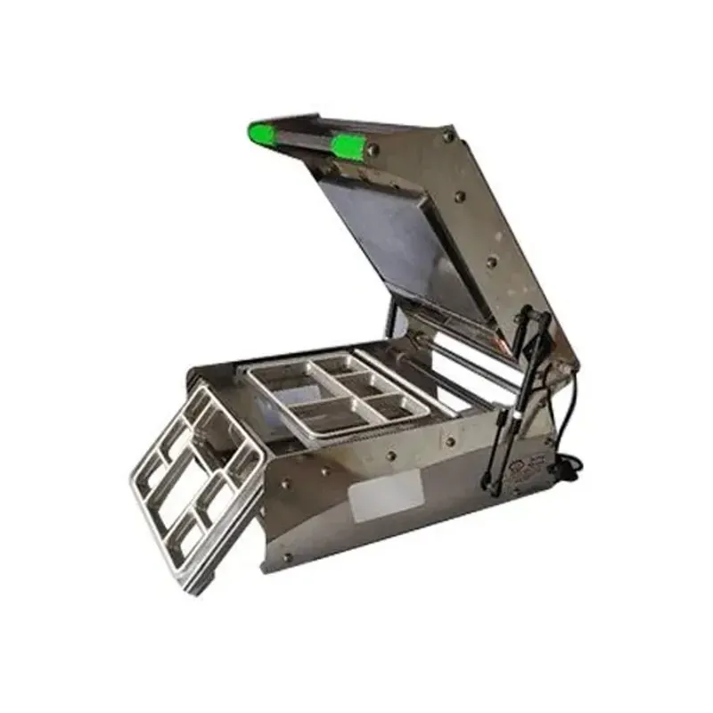 Heavy Duty (Model-YP MT 8CP) 600 W Combo Meal Tray Sealing Machine for 5 & 8 Portion Catering Packaging