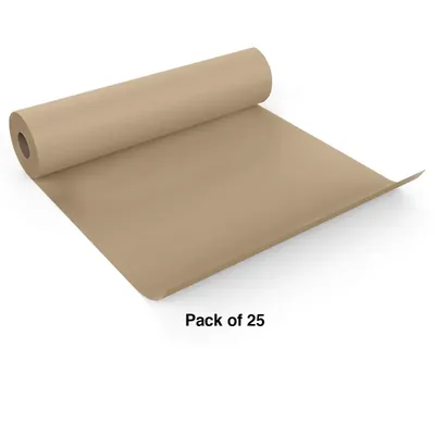 Brown 30 Inch Cardboard Type Paper Roll, 5 m Long (Pack of 25)