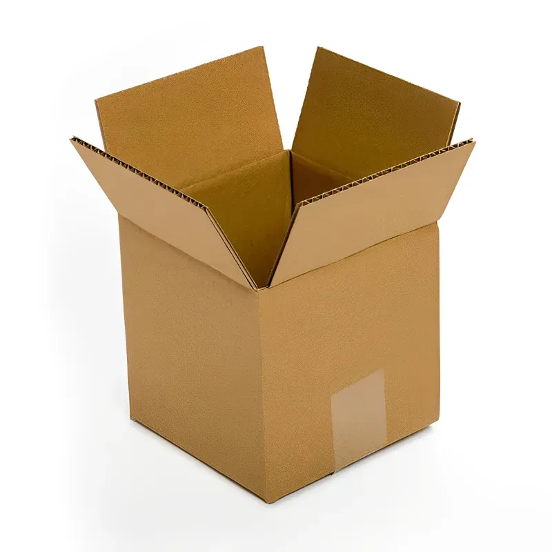 Corrugated 3 Ply Brown Packaging Box, 5 x 4.5 x 3.5 Inch (Pack-25 Pcs)