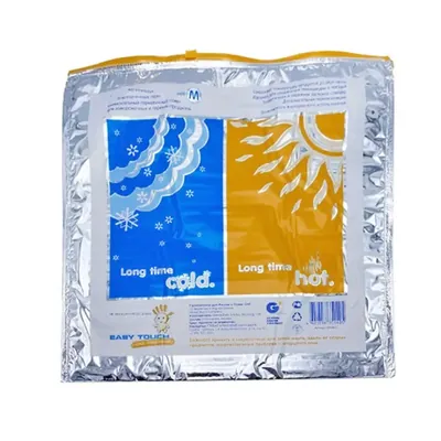 6 Pcs, 32.5 x 34.8 cm Thermal Insulated Hot And Cold Bags