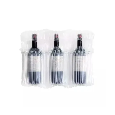 100 Pcs, 210 x 375 mm Air Column Bag for 750 ml Glass Bottle Packaging
