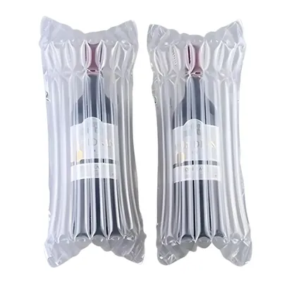 100 Pcs, 210 x 360 mm Air Column Bag for 500 ml Glass Bottle Packaging