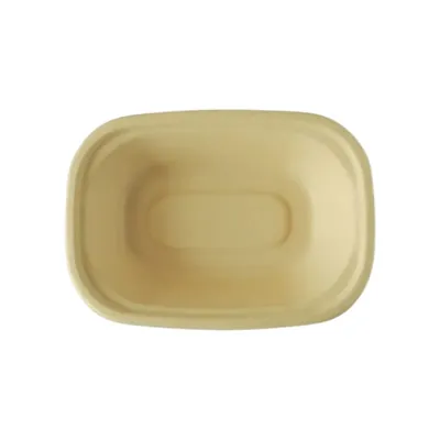 PAAVAN 500 ml, Disposable Bagasse Bowls with Lid for Serving Snacks and Dinner (Pack-50 Pcs)