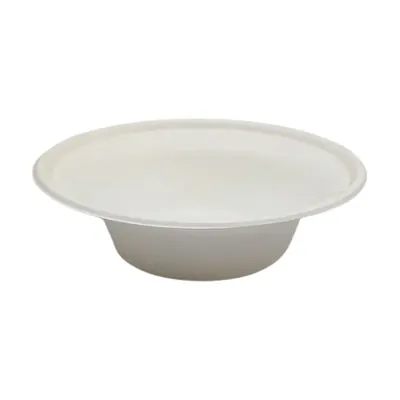 1000 ml, Round Bagasse Disposable Packaging Bowl for Food Packaging and Takeaway (Pack-Pack of 50 Pcs)