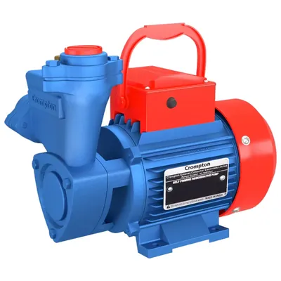 Crompton 0.5 HP Single Phase Self Priming Monoblock Pump, 79 ft Max. Head, 25 x 25 mm (Mini Marvel II)