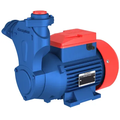 Crompton 0.5 HP Single Phase Self Priming Monoblock Pump, 118 ft Max. Head, 25 x 25 mm (MASTERPLUS II)
