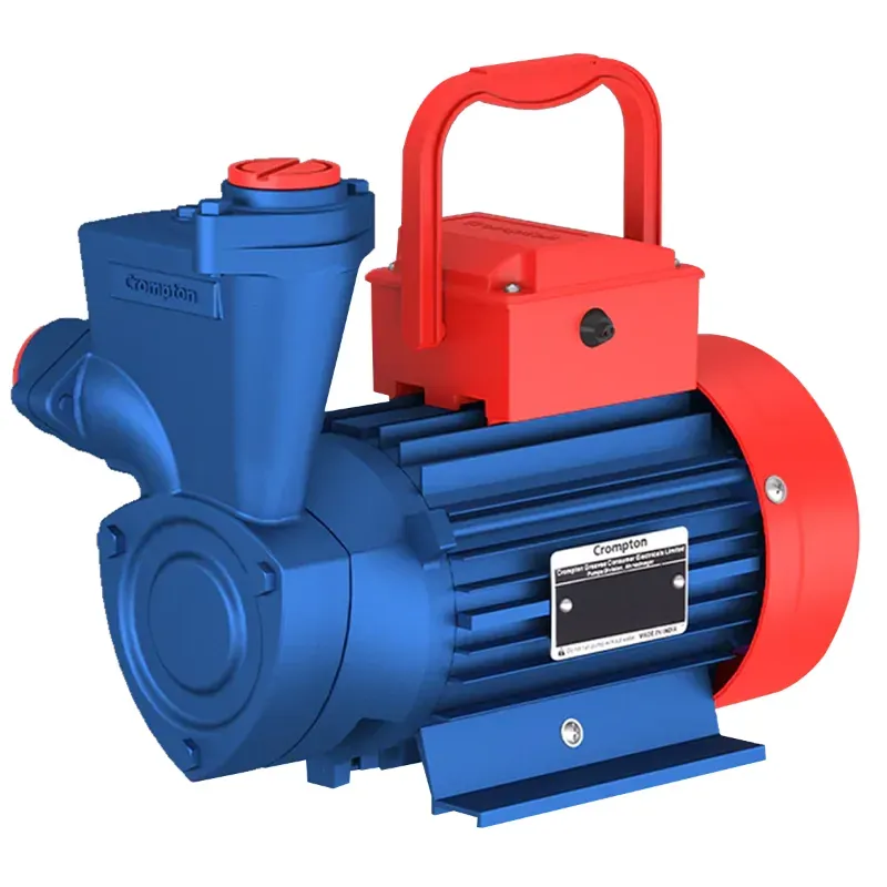 Crompton 1 HP Single Phase Self Priming Monoblock Pump, 148 ft Max. Head, 25 x 25 mm (STAR PLUS I)